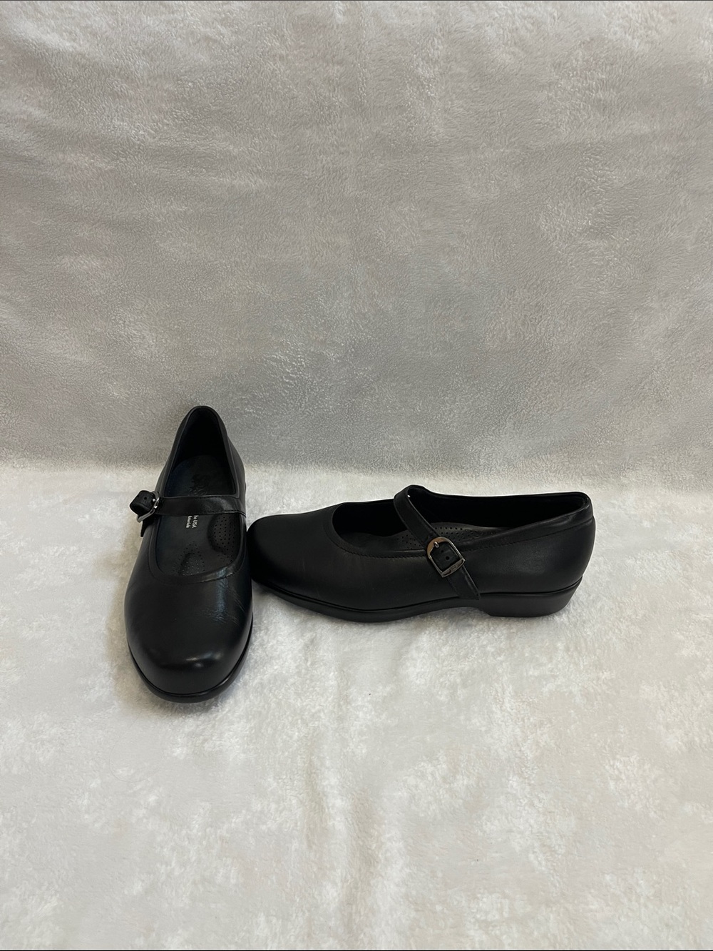 SAS Maria Women’s Black Mary Jane Strap Flats